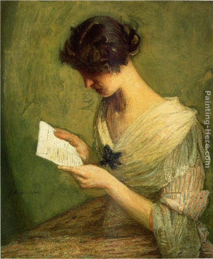 Julian Alden Weir The Letter